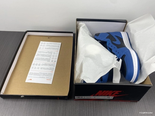 OG 1 Air Jordan 555088-404 High Retro Blue' Marina 'Dark 0817